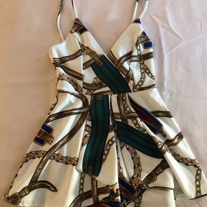 Versace Style Romper